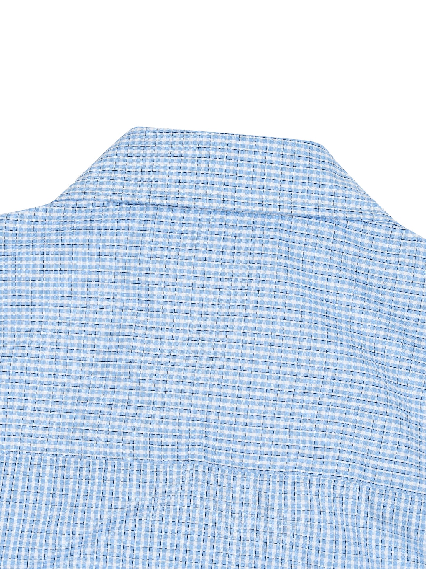 Unisex Boxy Plaid Long Sleeve Shirt