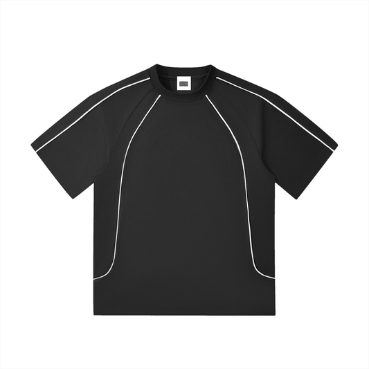 Contrast Stitch Raglan T-Shirt