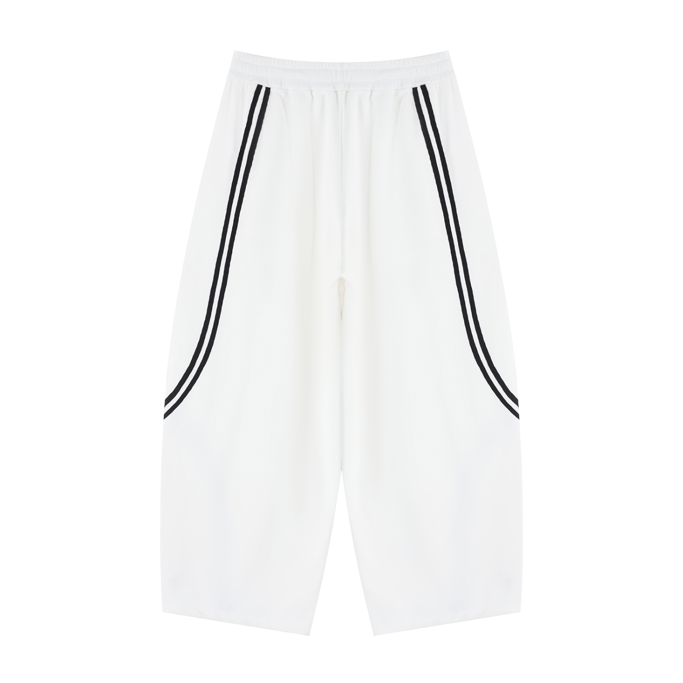 Unisex Wide Leg Piping Sweatpants
