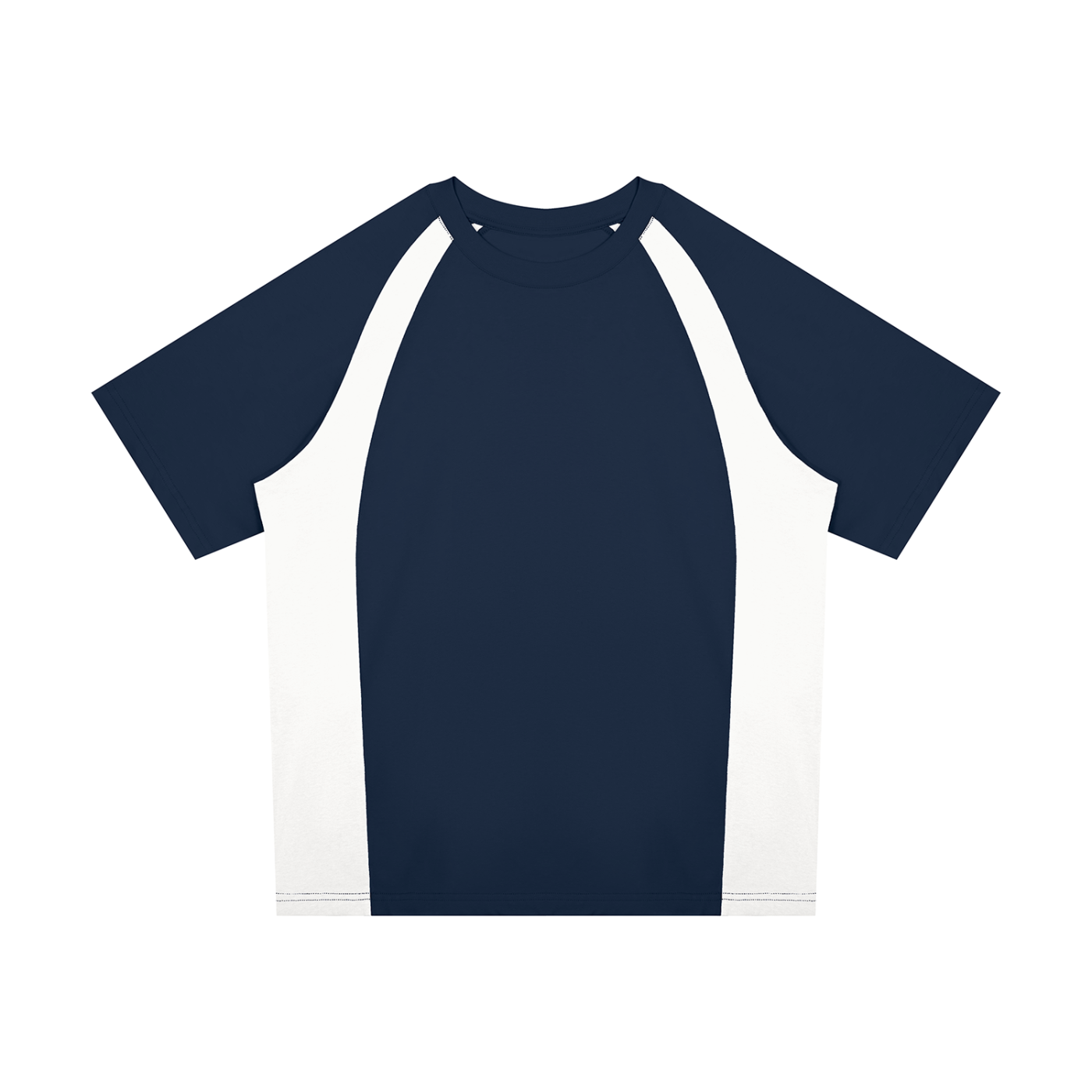 Unisex Raglan Color Block T-Shirt