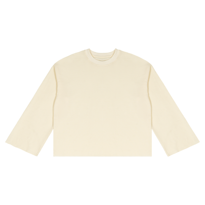 Unisex Waffle Raw Edge T-Shirt