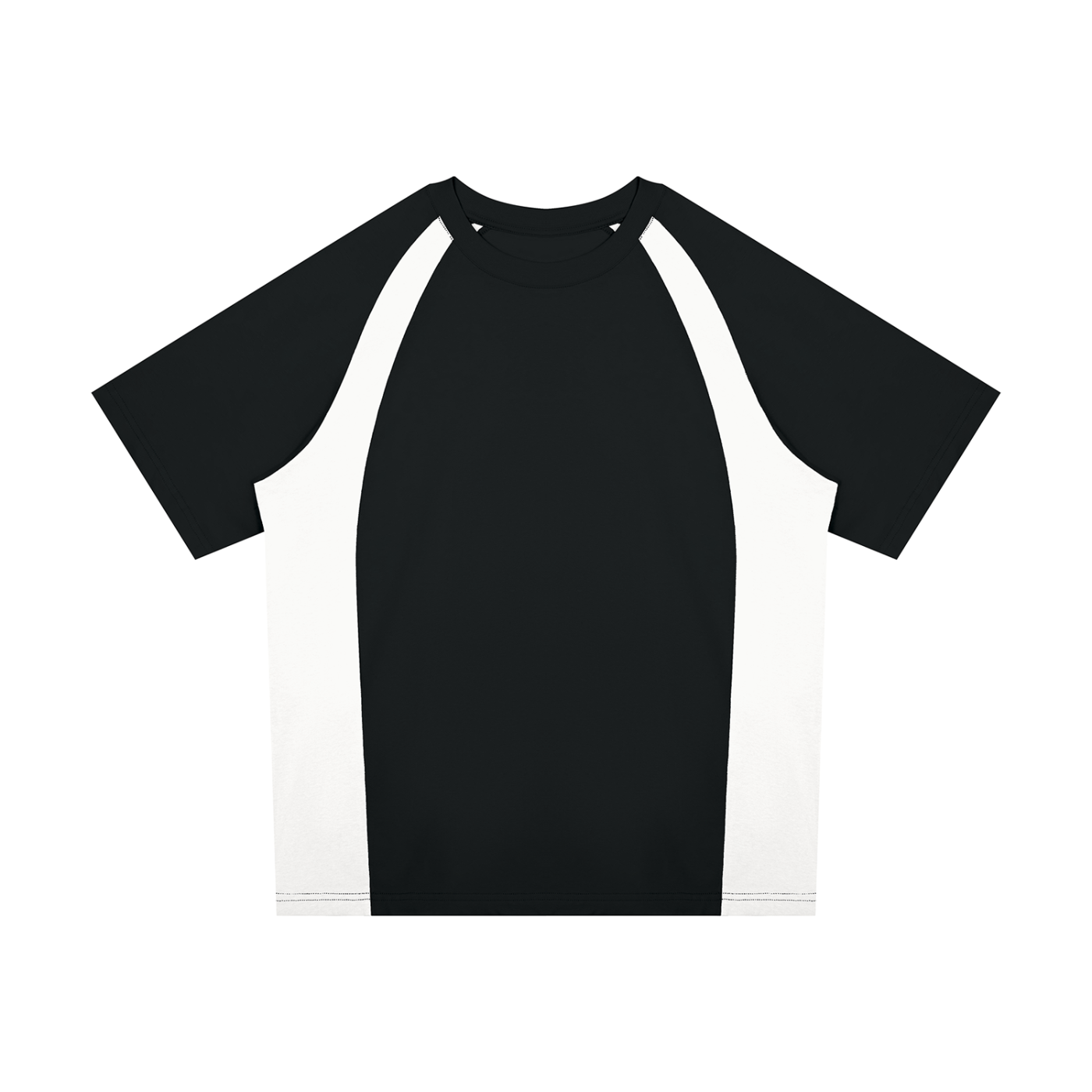 Unisex Raglan Color Block T-Shirt