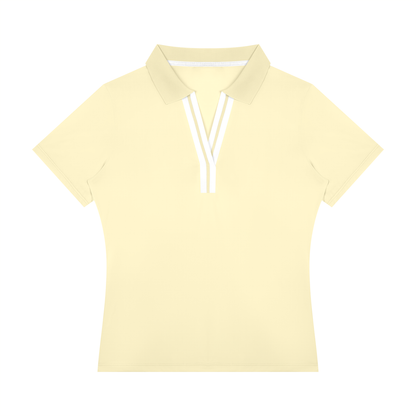 Women’s Color Block Polo Shirt