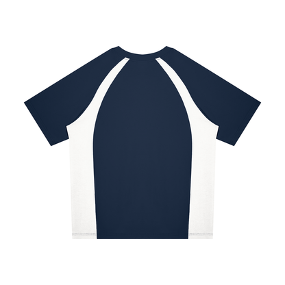 Unisex Raglan Color Block T-Shirt