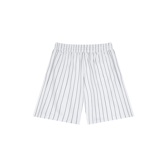 Unisex Striped Loose Fit Shorts