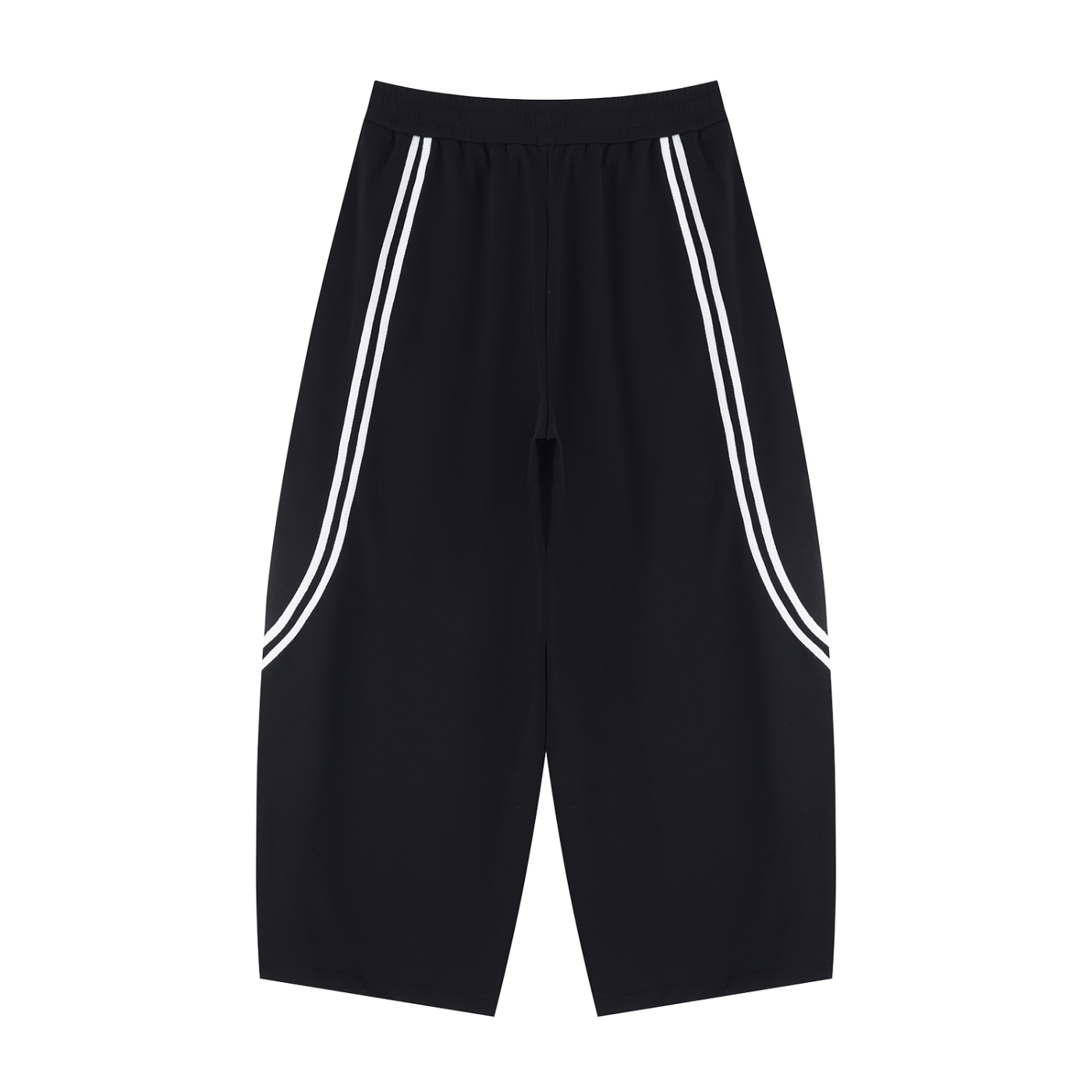 Unisex Wide Leg Piping Sweatpants