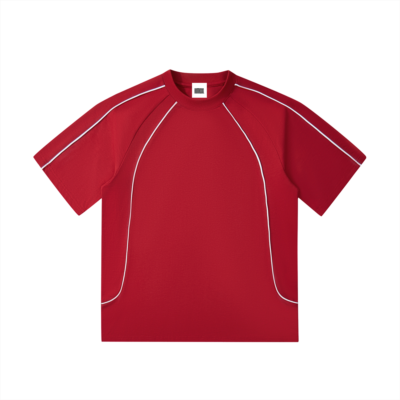 Contrast Stitch Raglan T-Shirt