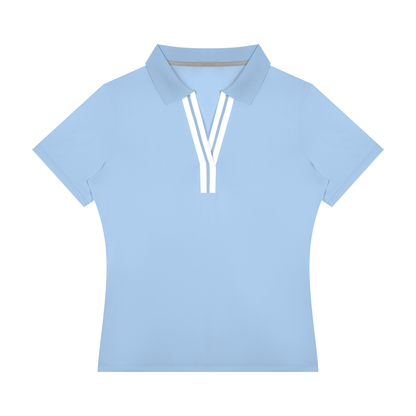 Women’s Color Block Polo Shirt