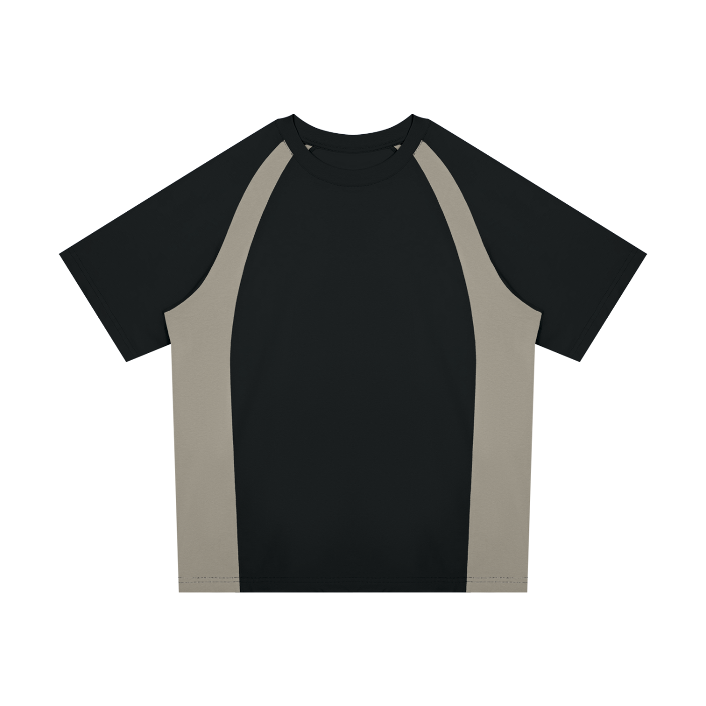 Unisex Raglan Color Block T-Shirt