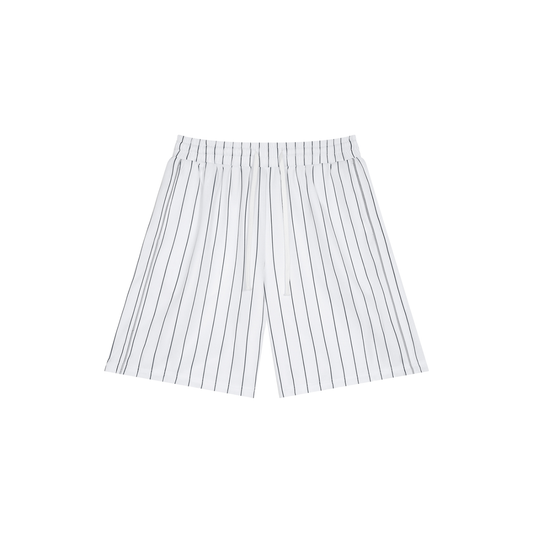 Unisex Striped Loose Fit Shorts