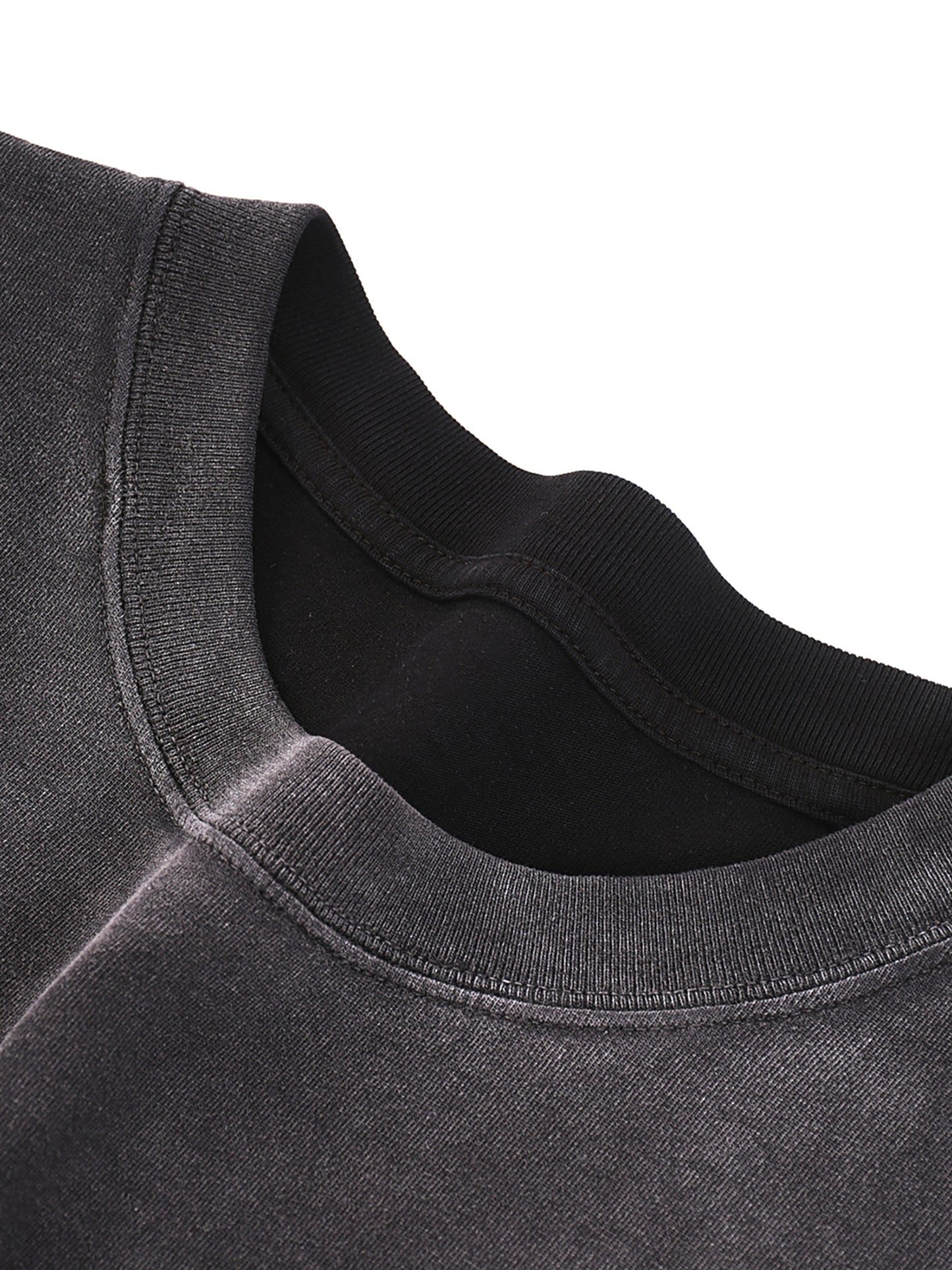 Gradient Washed Long Sleeve T-Shirt