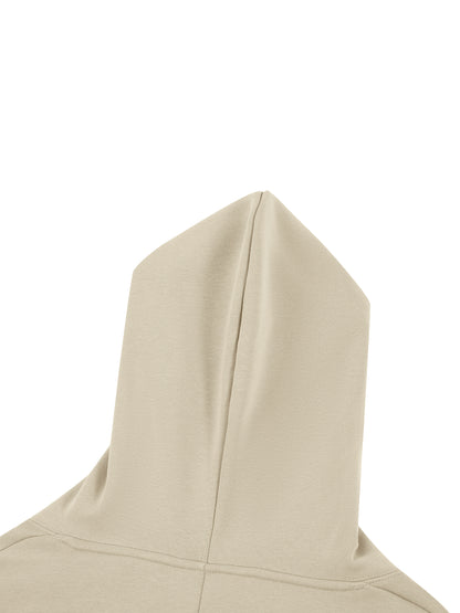 Curved Panel Raglan Hoodie