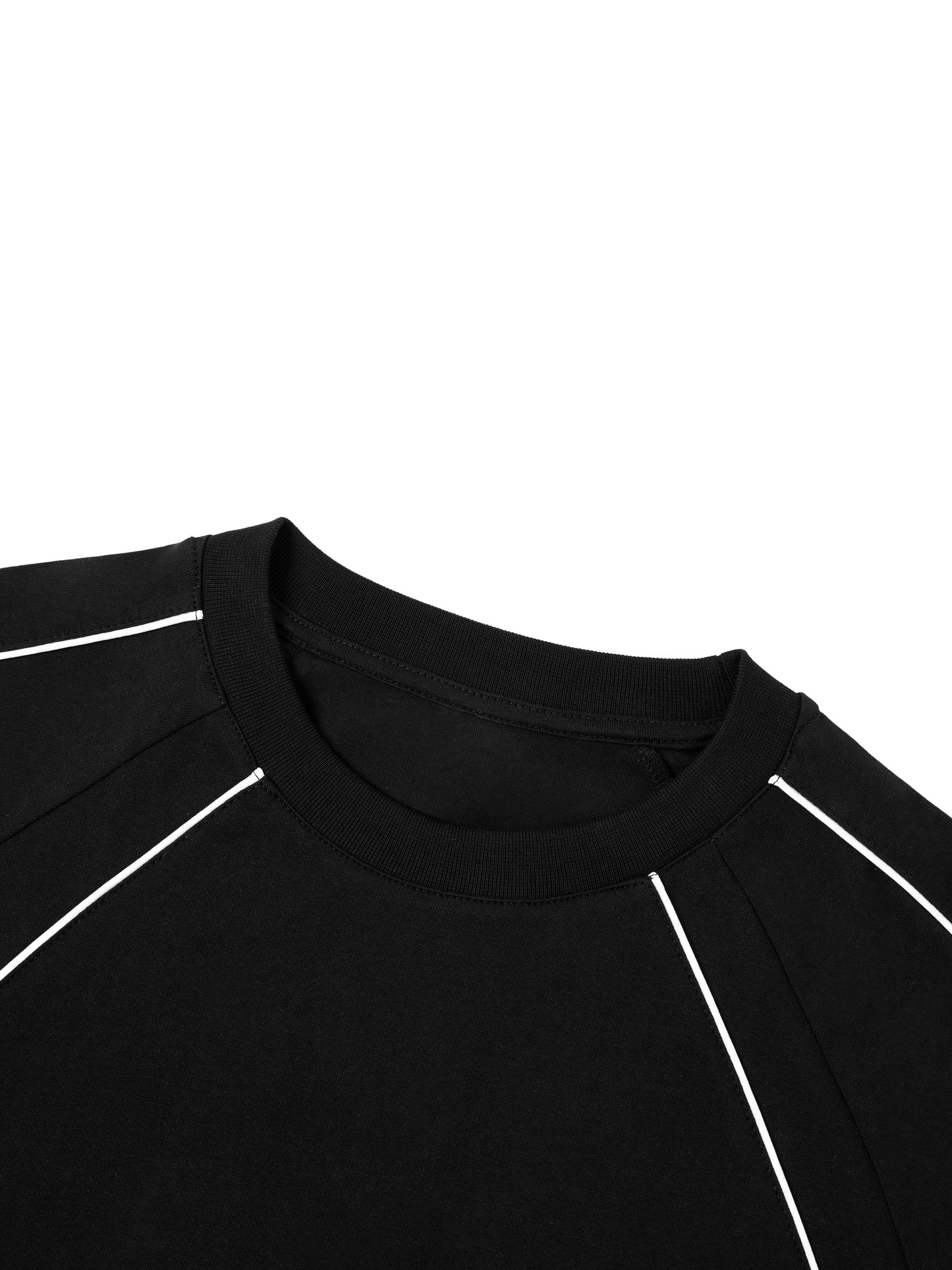 Contrast Stitch Raglan T-Shirt