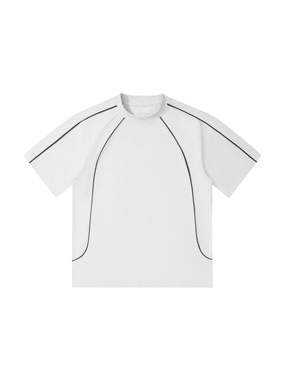 Contrast Stitch Raglan T-Shirt