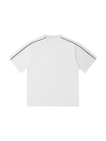 Contrast Stitch Raglan T-Shirt