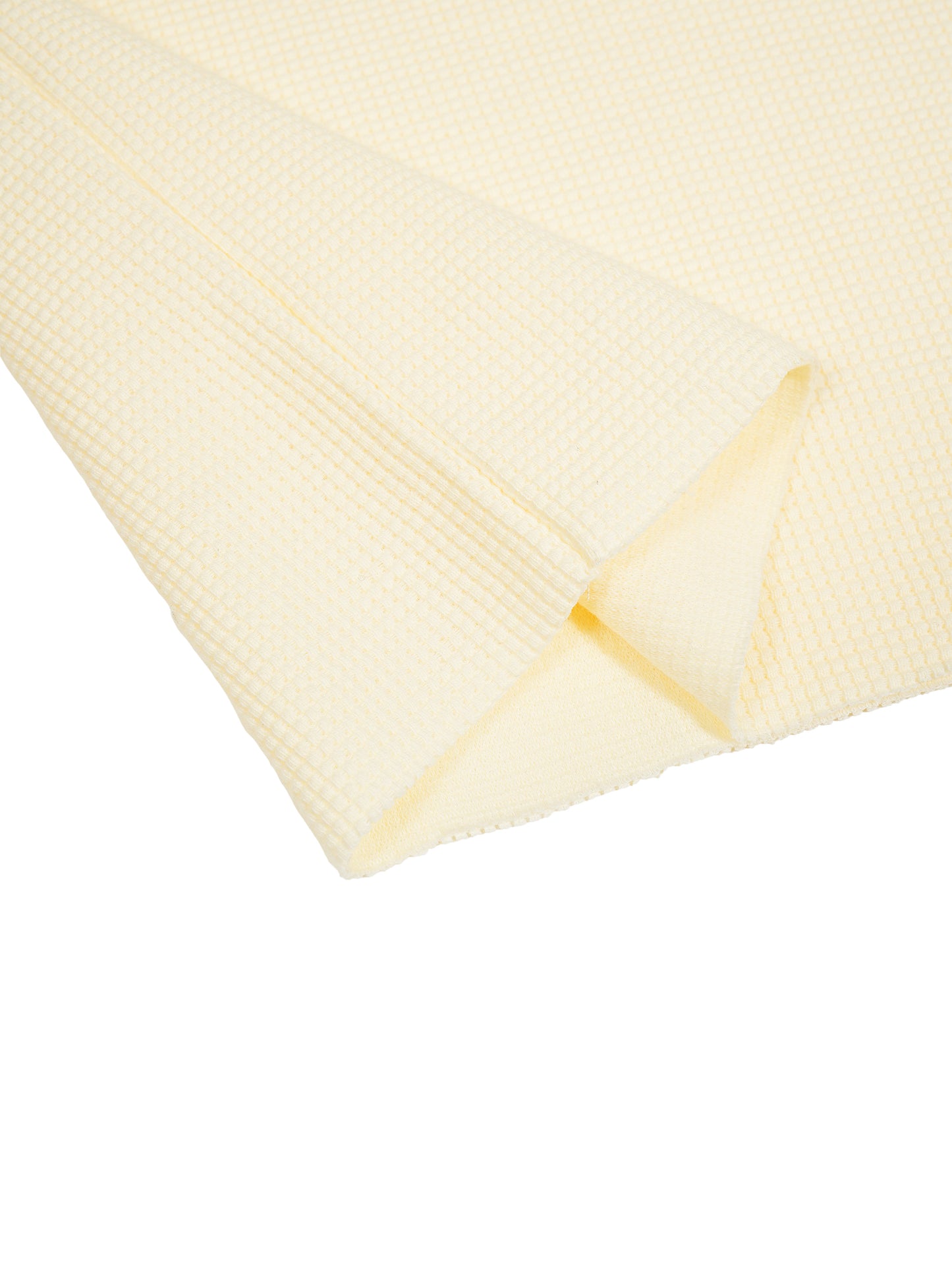Unisex Waffle Raw Edge T-Shirt
