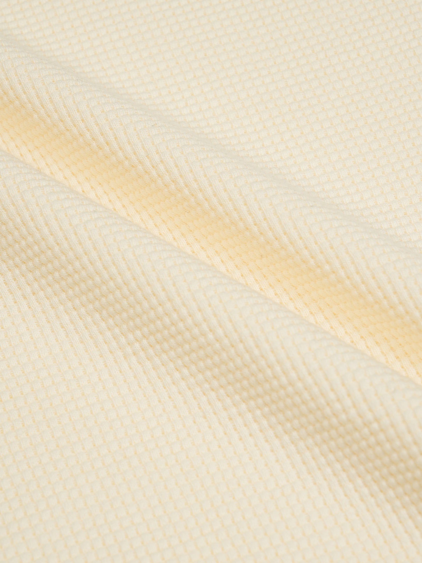 Unisex Waffle Raw Edge T-Shirt