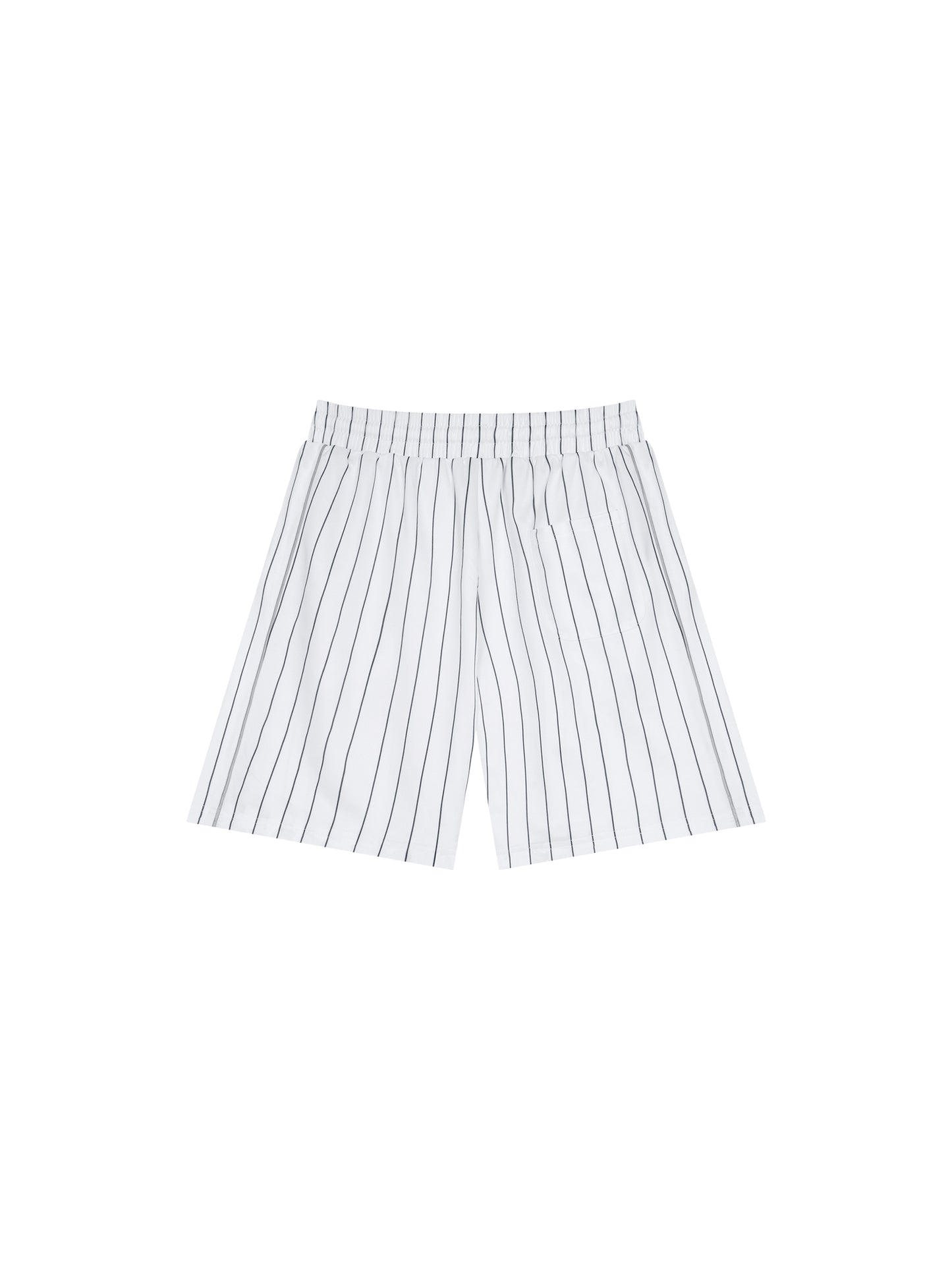 Unisex Striped Loose Fit Shorts