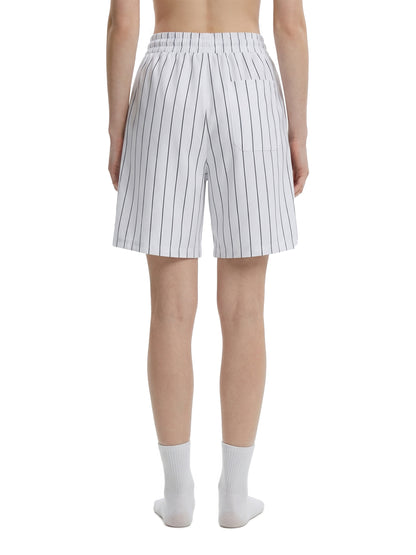 Unisex Striped Loose Fit Shorts