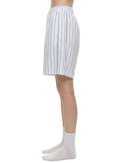 Unisex Striped Loose Fit Shorts
