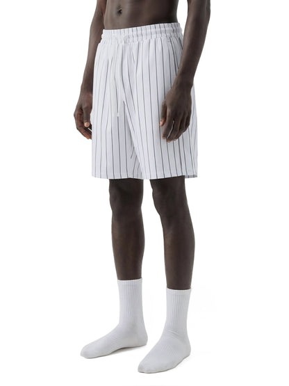 Unisex Striped Loose Fit Shorts