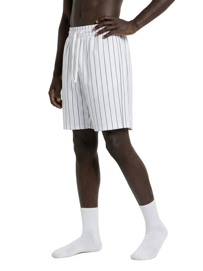 Unisex Striped Loose Fit Shorts