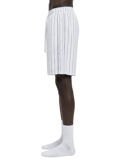 Unisex Striped Loose Fit Shorts