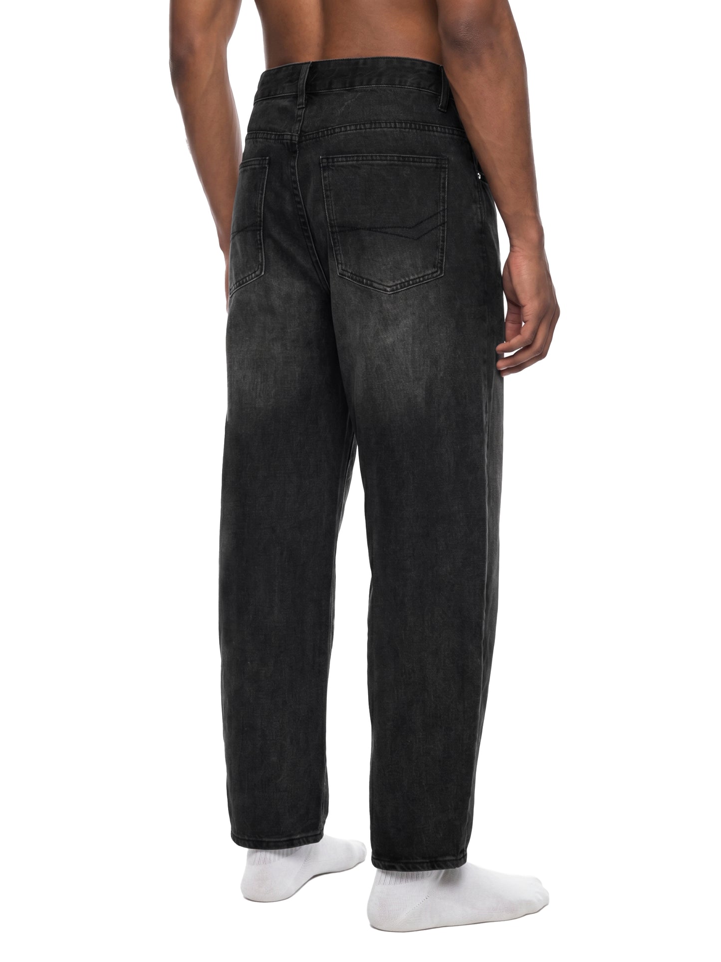 Sunfade Vintage Wash Barrel Leg Jeans