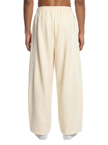 Unisex Wide Leg Piping Sweatpants